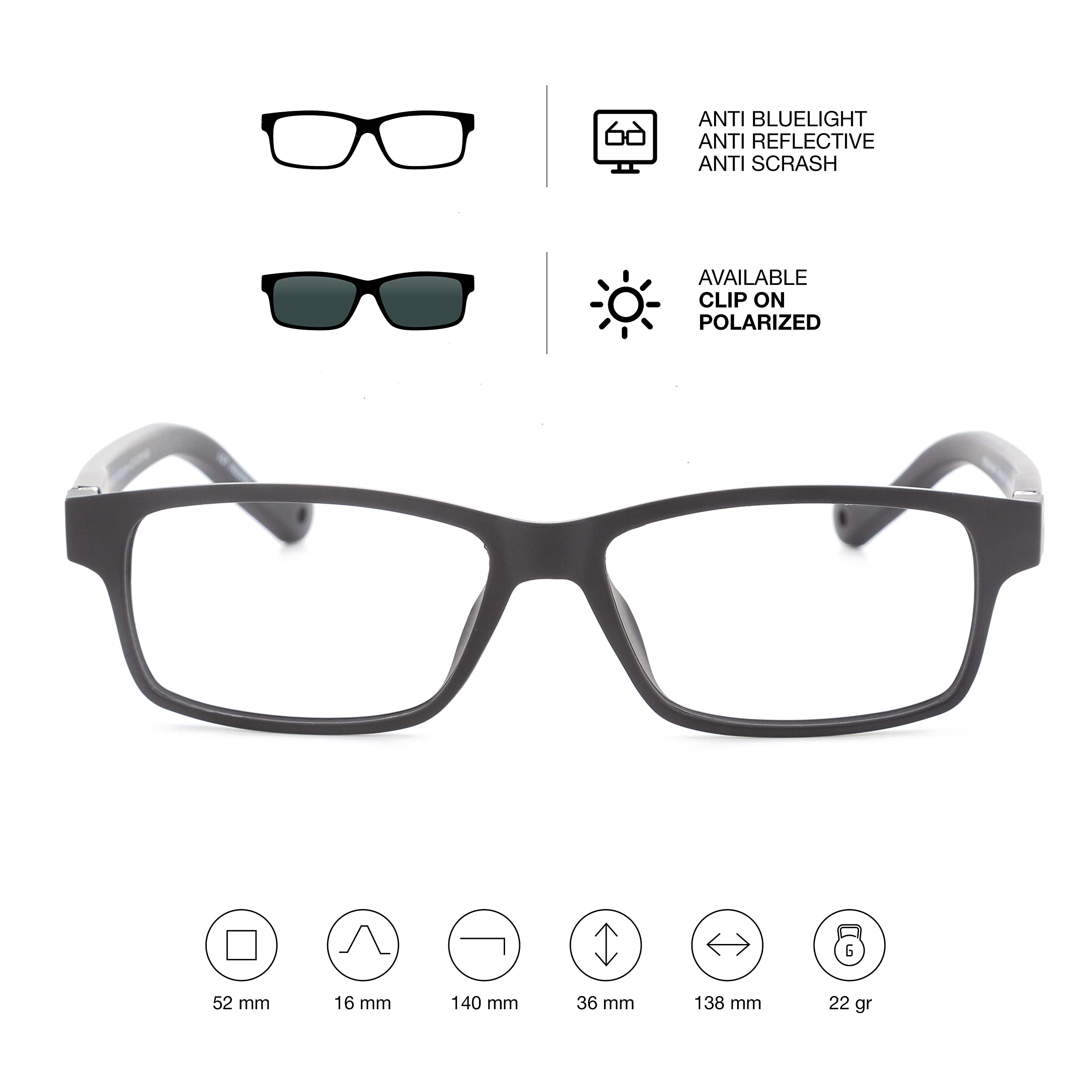 DIDINSKY CherryDIDINSKY readers presbyopia reading glasses anti blue light for men and women. Rubber touch - Image 4