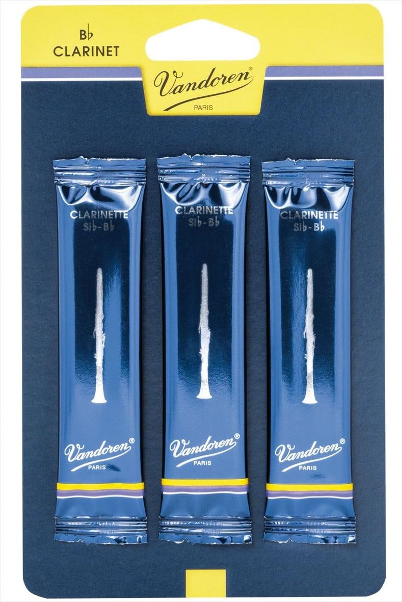 Reeds Clarinet Bb 3 Traditional (3 Pack)