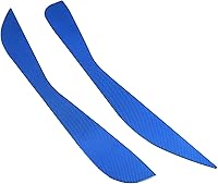 Vista 6 de Cubierta de protección contra patadas para puerta, protector de panel compatible con Corvette C8 Z06 2020-2025, decoración de fibra de carbono