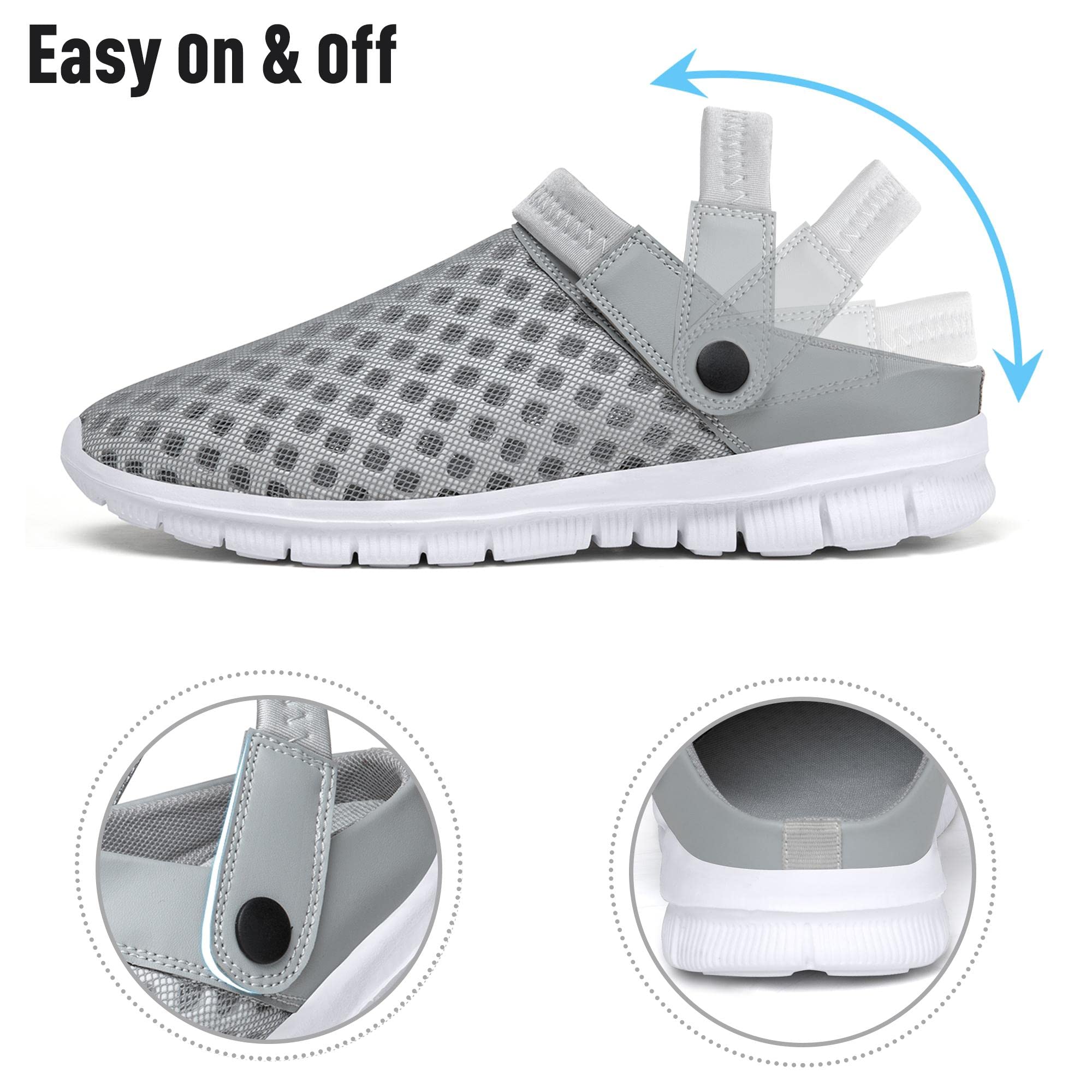 SAGUARO Unisex Zoccoli Sandali Sabot Pantofole Adulto Traspirante Antiscivolo Casual Beach