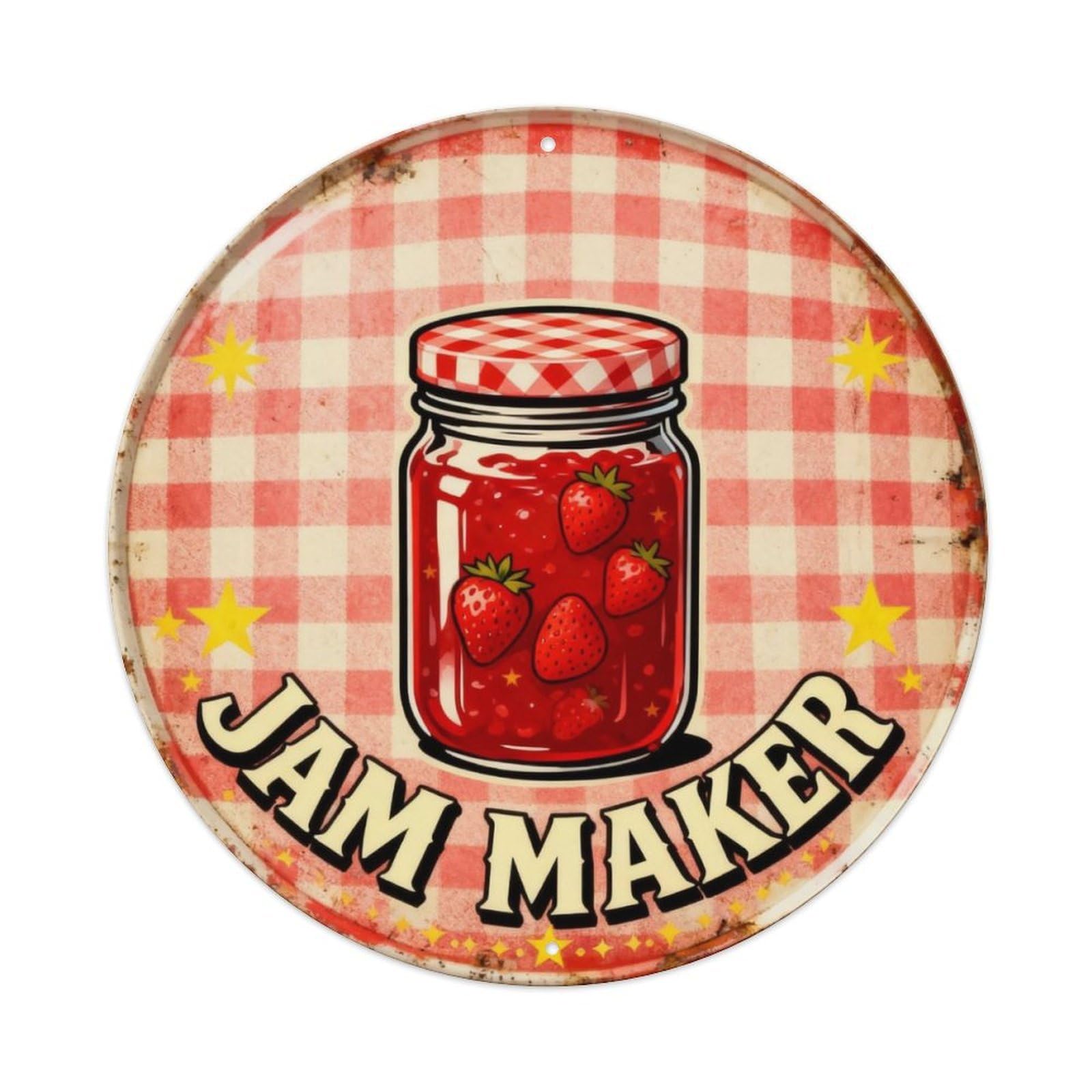 Jam Maker Homemade Kitchen Sign Metal Tin Sign Plaque