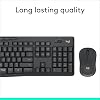 Combo de mouse y teclado inalámbrico Logitech MK295 con tecnología SilentTouch, teclado numérico completo, seguimiento óptico avanzado, inalámbrico sin retardo, 90% menos ruido - Grafito Certificado ECOLOGO 8