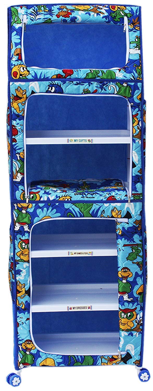 Toys Multipurpose Toy Box,Blue,6 Tray,effecient Best usable Item Gift