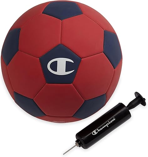 Miniatura 16 de Champion Balón de fútbol para jóvenes y adultos - Acabado mate, diseño de 32 paneles, control mejorado, tamaños cubierta de PVC, tamaños 3, 4 y 5