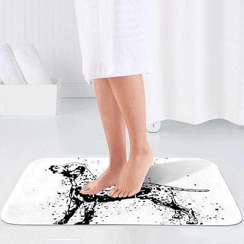 Miniatura 4 de KXO Bonito juego de cortina de ducha impermeable y tapete de baño de poliéster con ganchos, 70.8 x 70.8 pulgadas