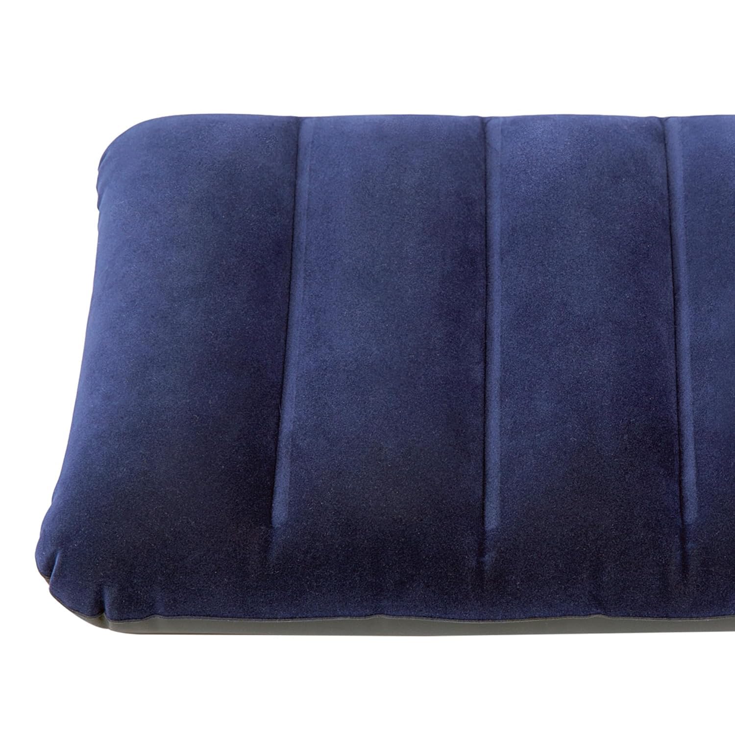 Inflatable Cushion Pillow with Air Chambers, Blue, 48 x 28 x 9 cm