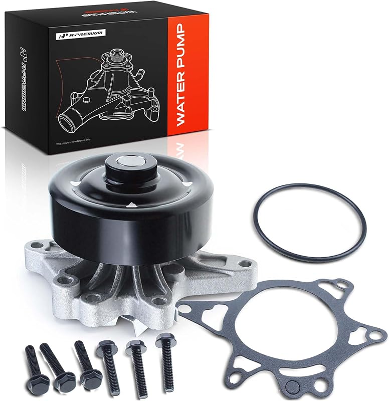 Bomba d’água do motor A-Premium com junta para Chevrolet Prizm, Pontiac Vibe e Toyota Corolla, Celica, Matrix e MR2 Spyder – 1 unidade