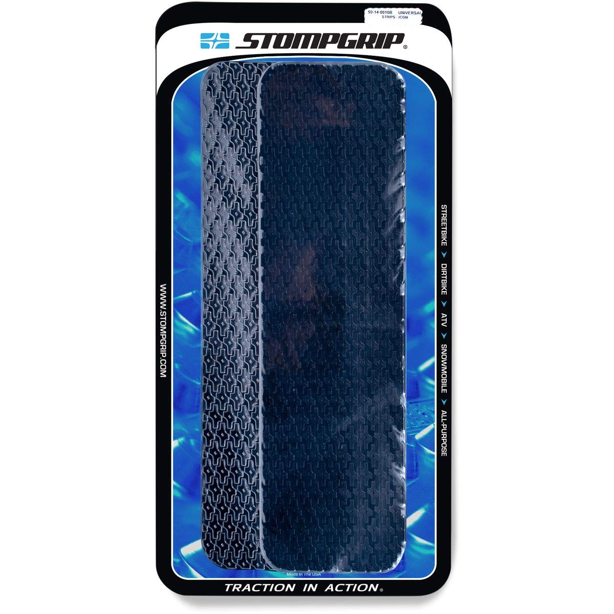 Stomp Design Universal Strip Icon Traction Pads (Standard) (Black)