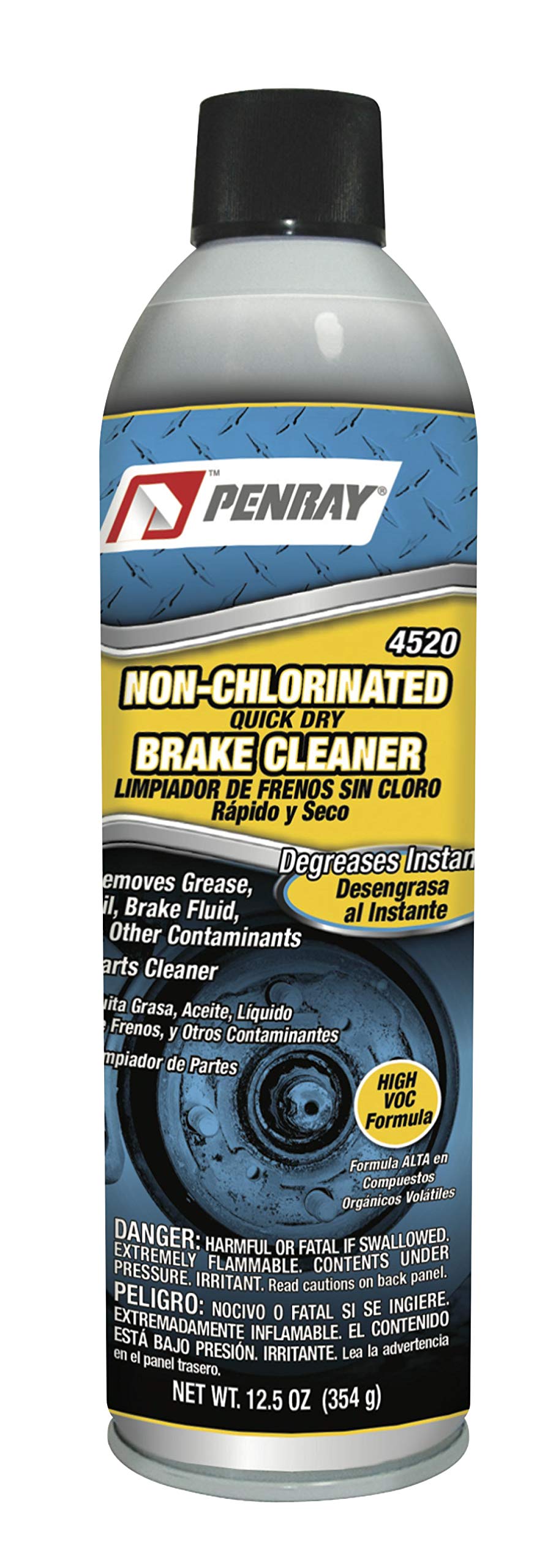 Penray Non Chlorinated Quick Dry Brake Parts Cleaner
