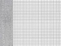 Vista 4 de Hardware Cloth 48inx100ft 1/2 pulgada galvanizado, valla de alambre de pollo conejo serpiente jaula de alambre rollo de malla de alambre, planta