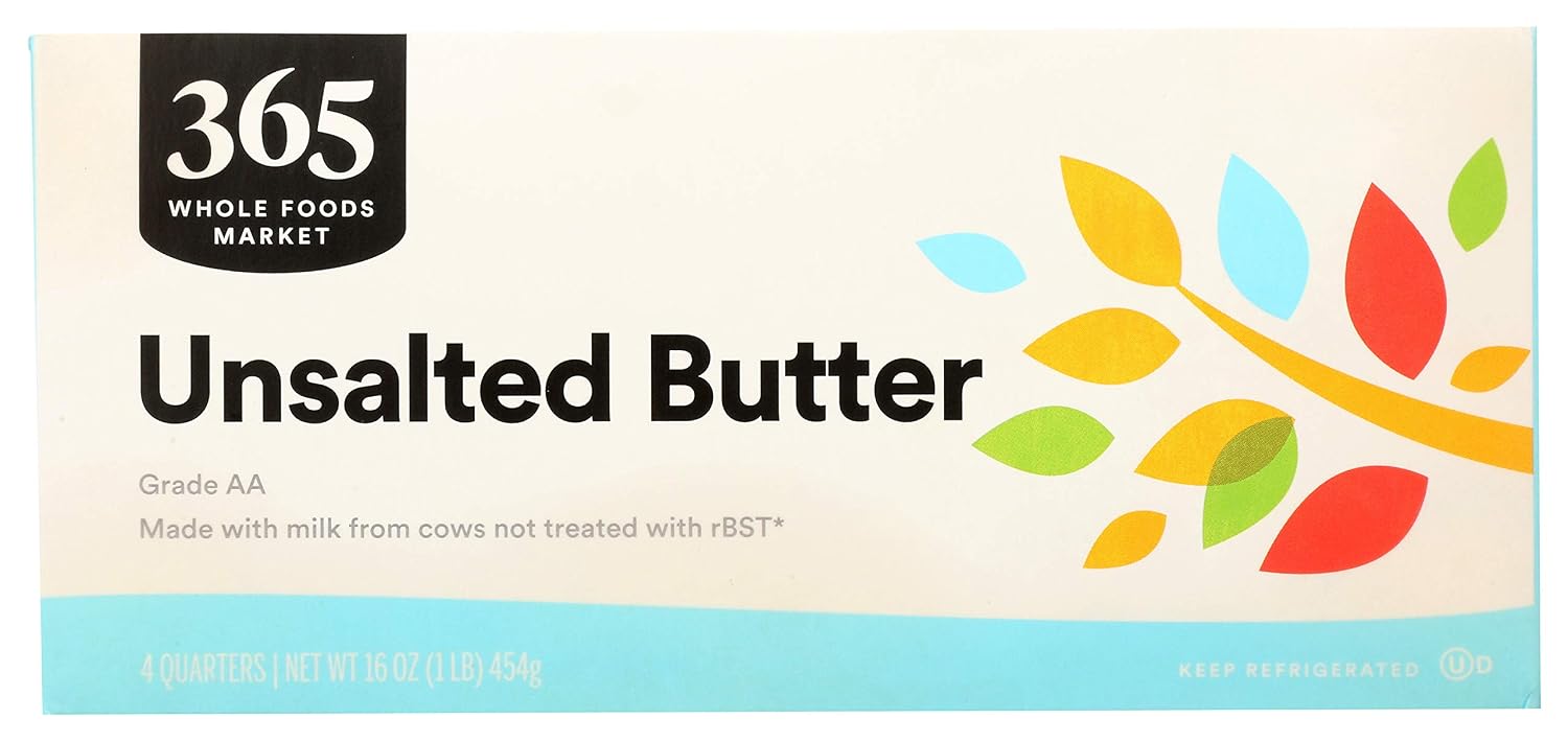 365 by Whole Foods Market, Butter Unsalted, 16 Ounce