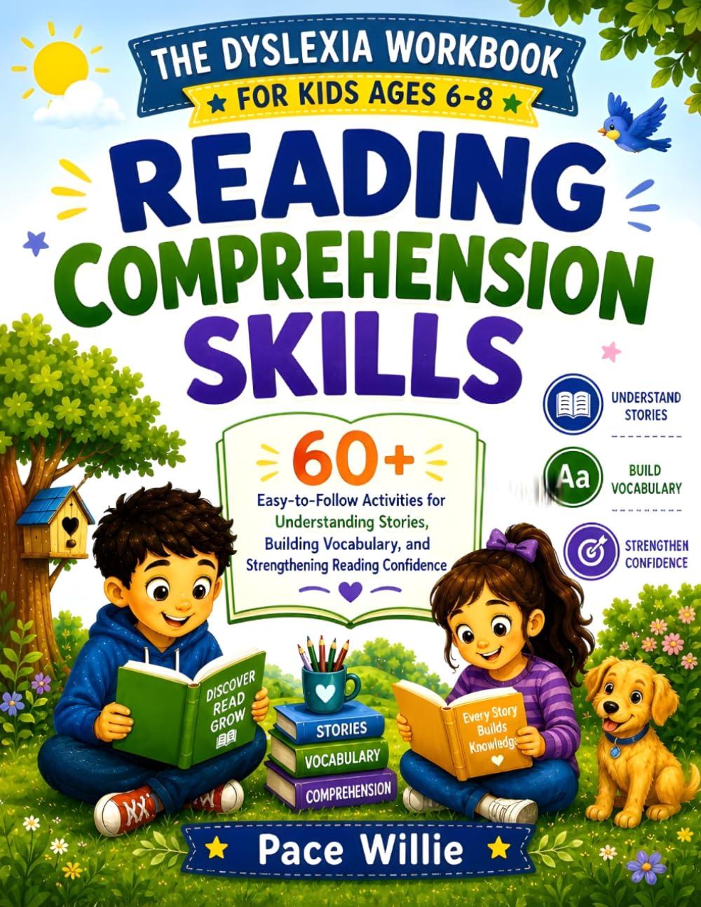 The Dyslexia Workbook for Kids: Reading Comprehension Skills