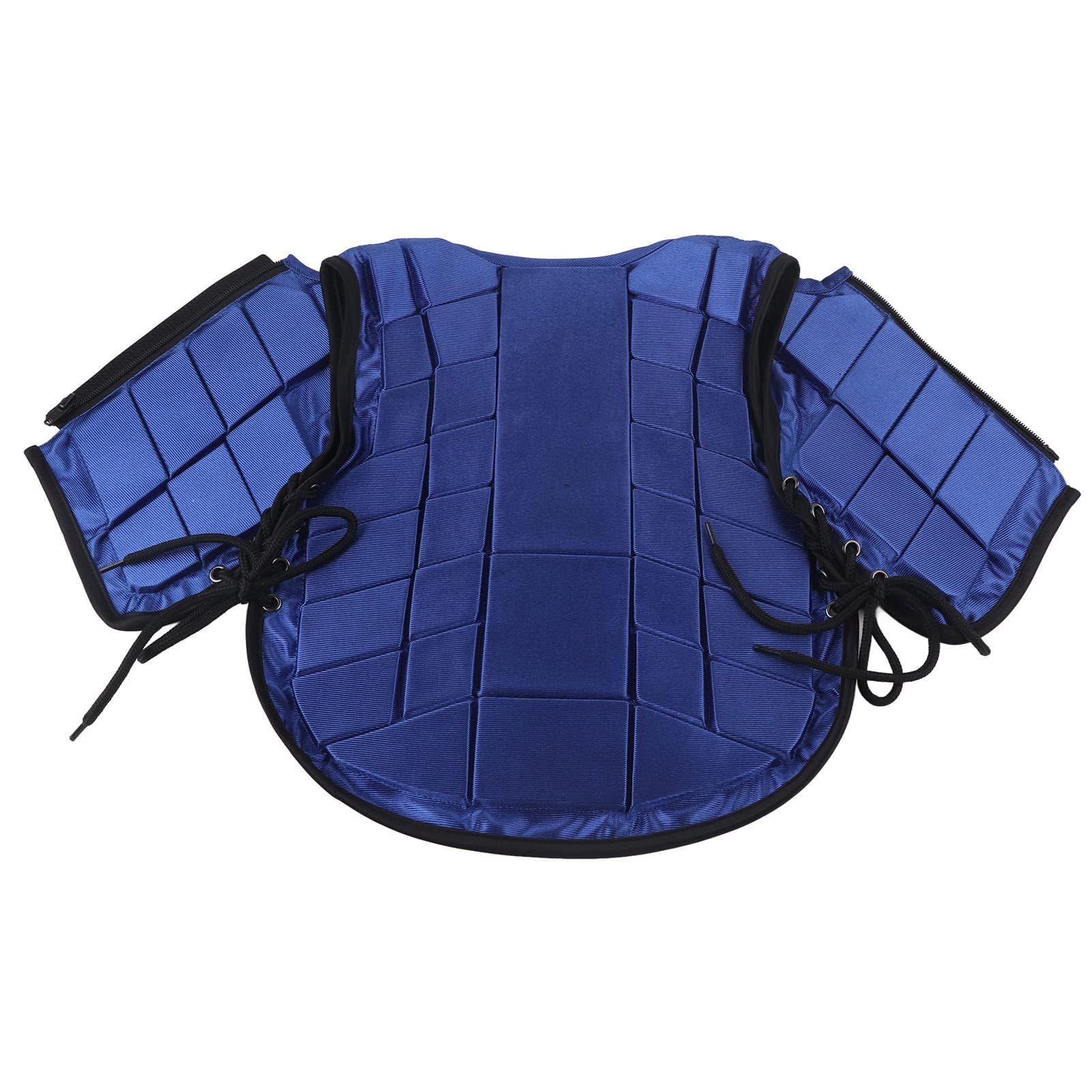 Cyrank Gilet Equestre per Bambini, Gilet Protettivo Equestre Imbottito in Schiuma di Nylon