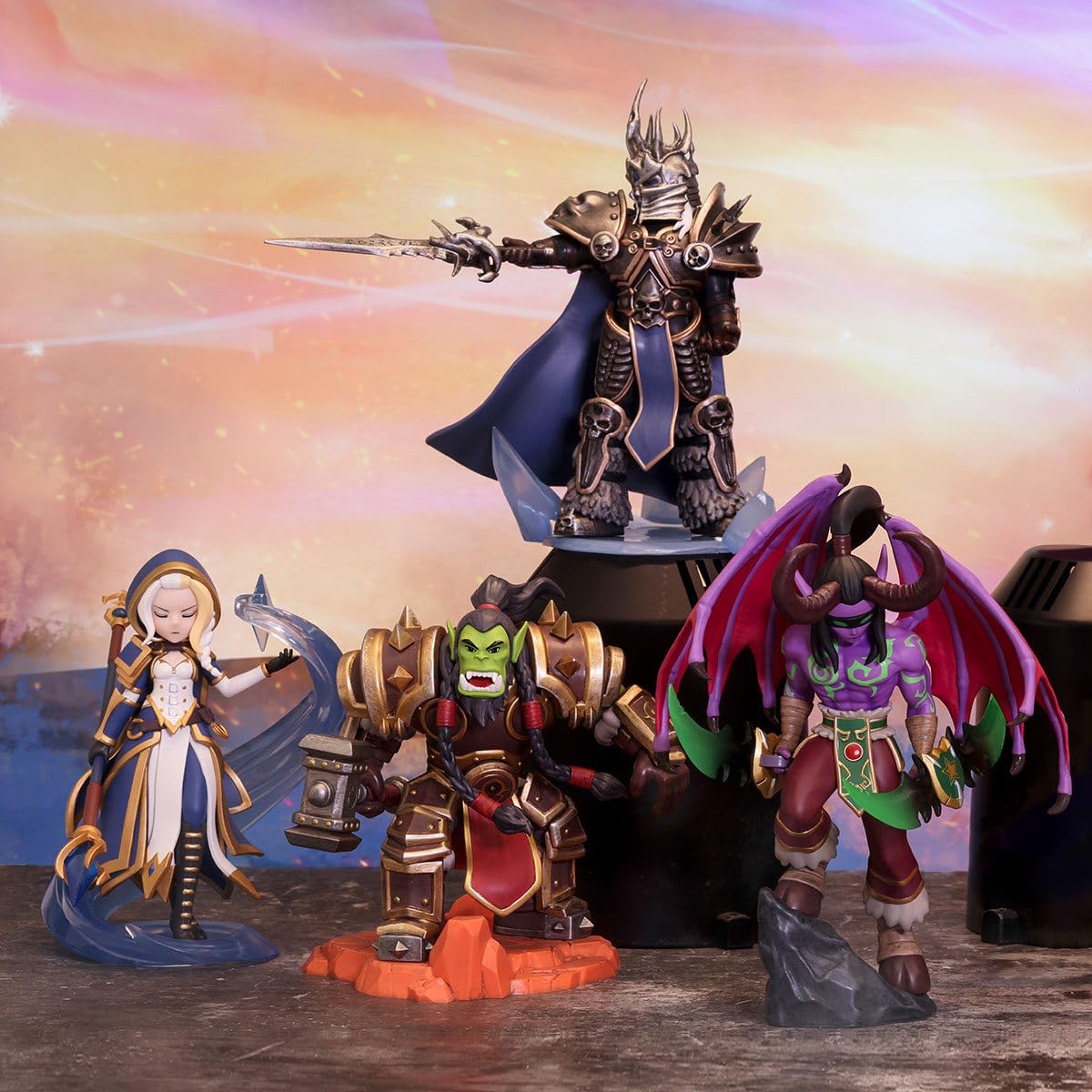 Pop Mart World of Warcraft Classic Character Series Sammelfigur Blind Box, sortiert