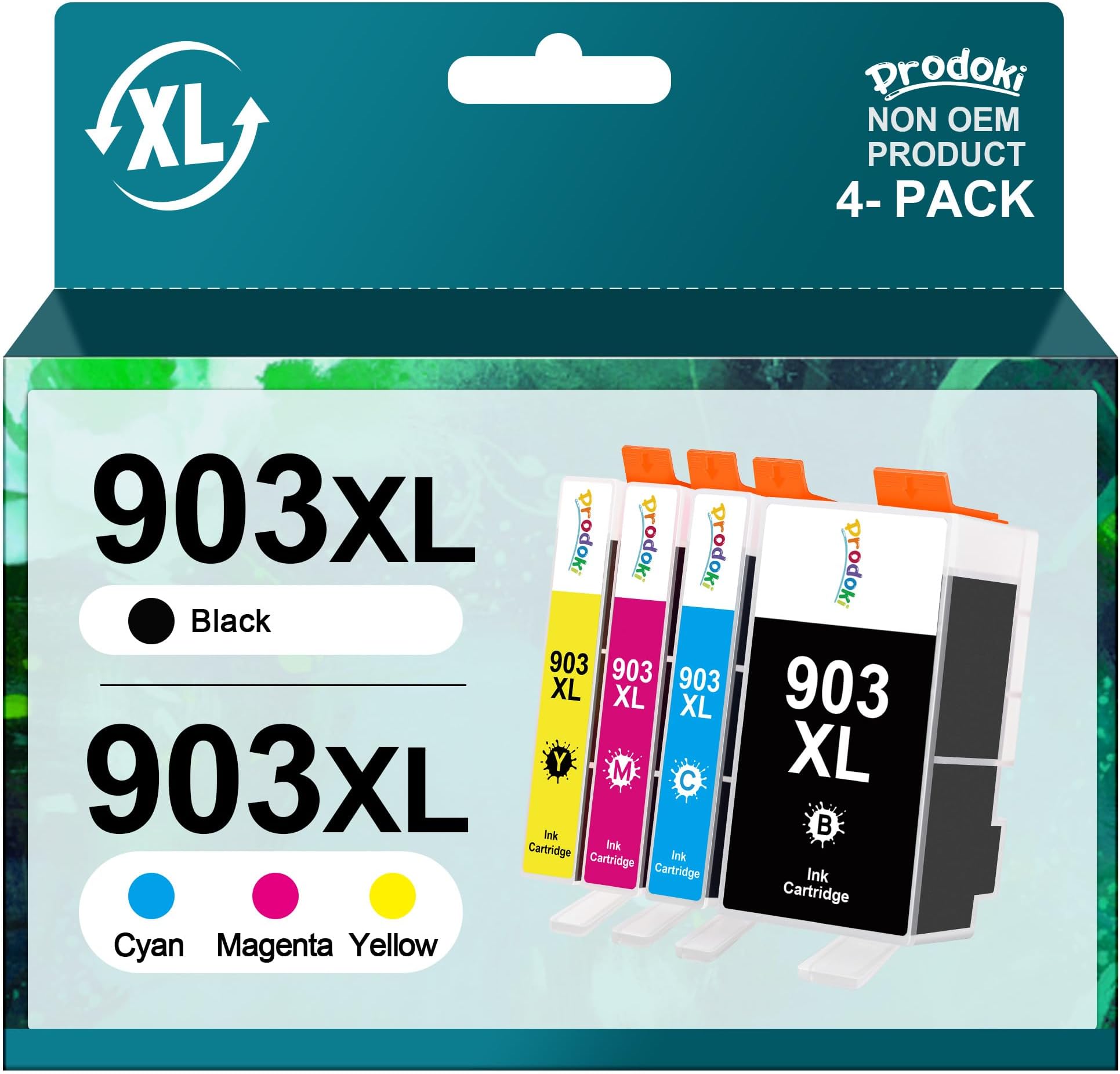 STAROVER 903XL Compatible 8 Cartouches D'encre Remplacement Pour HP 903