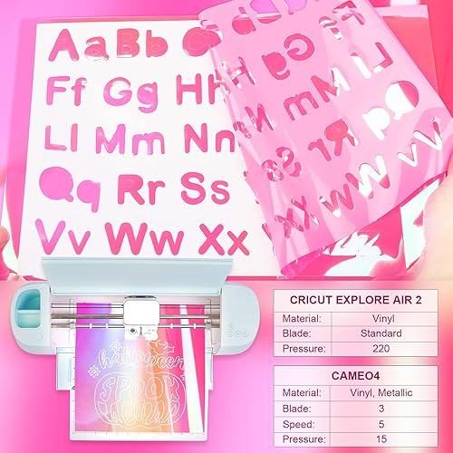 Miniatura 3 de GIRAFVYINL - Rollo de vinilo permanente holográfico rosa intenso de 12 pulgadas x 10 pies, color rosa neón para cricut, decoración del hogar y el