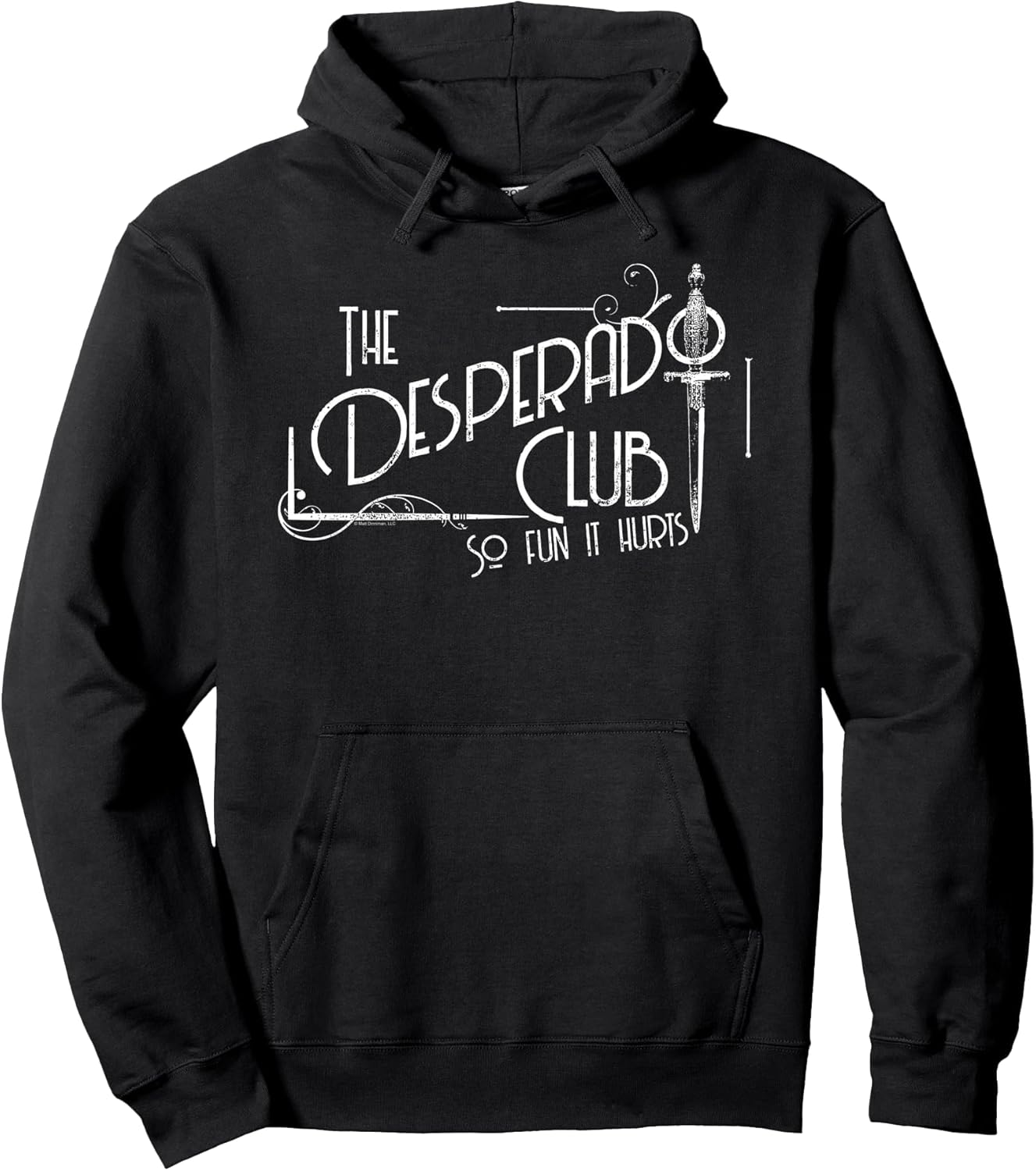 The Desperado Club Sign Sci-Fi Book Pullover Hoodie