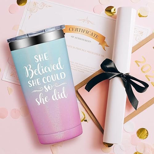 Miniatura 4 de She Believed She Could so She Did Gifts  Regalos de felicitación para mujeres, regalos de graduación universitaria para ella, regalos inspiradores,