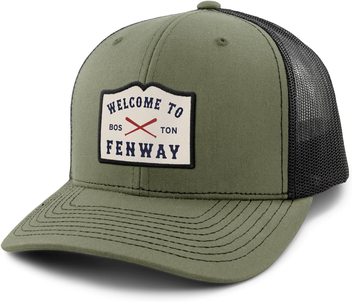 Welcome to Fenway Classic Snapback Trucker Hat