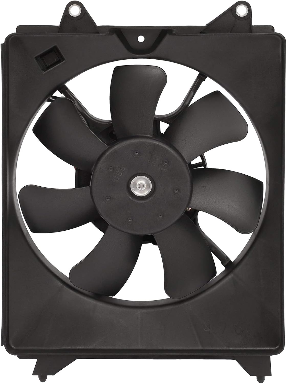 A/C Condenser Fan Assembly Cooling Fan Passenger Side/RH 3861550WH01 KFKGF Universal Slim Fan Push Pull A/C Condenser Fan Assembly Cooling 12V Mount Kit 2016-2018 for Honda for HR-V