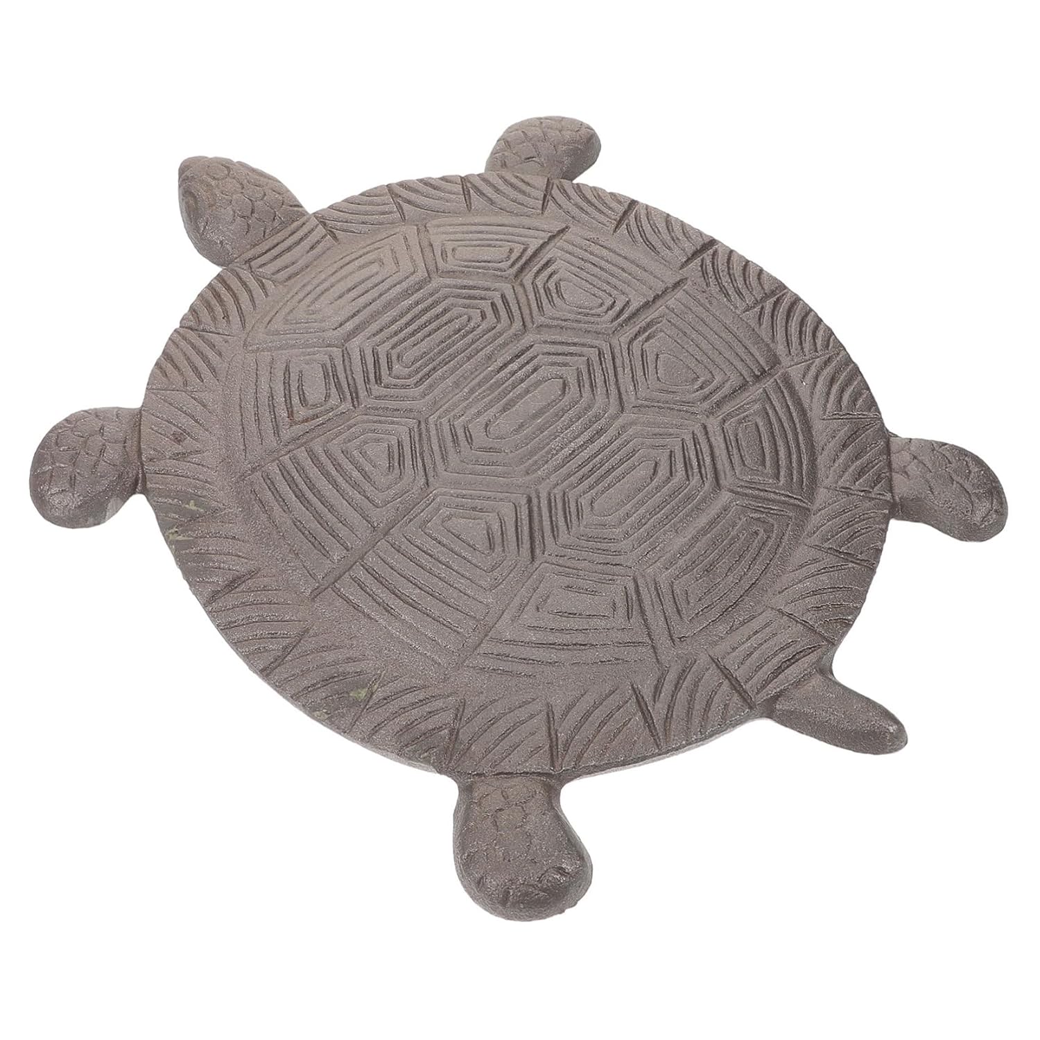 KESYOO Garden Turtle Cast Iron Stepping Stone Decorative Outdoor Paver for Walkway Turtle Design for Garden Pathway and Patio Decor