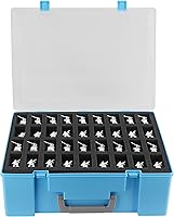 Vista 1 de Miniature Storage Sturdy Carrying Figure Case -108 Slot Figurine Minature Carrying Case Compatible with D&D and More (Blue)