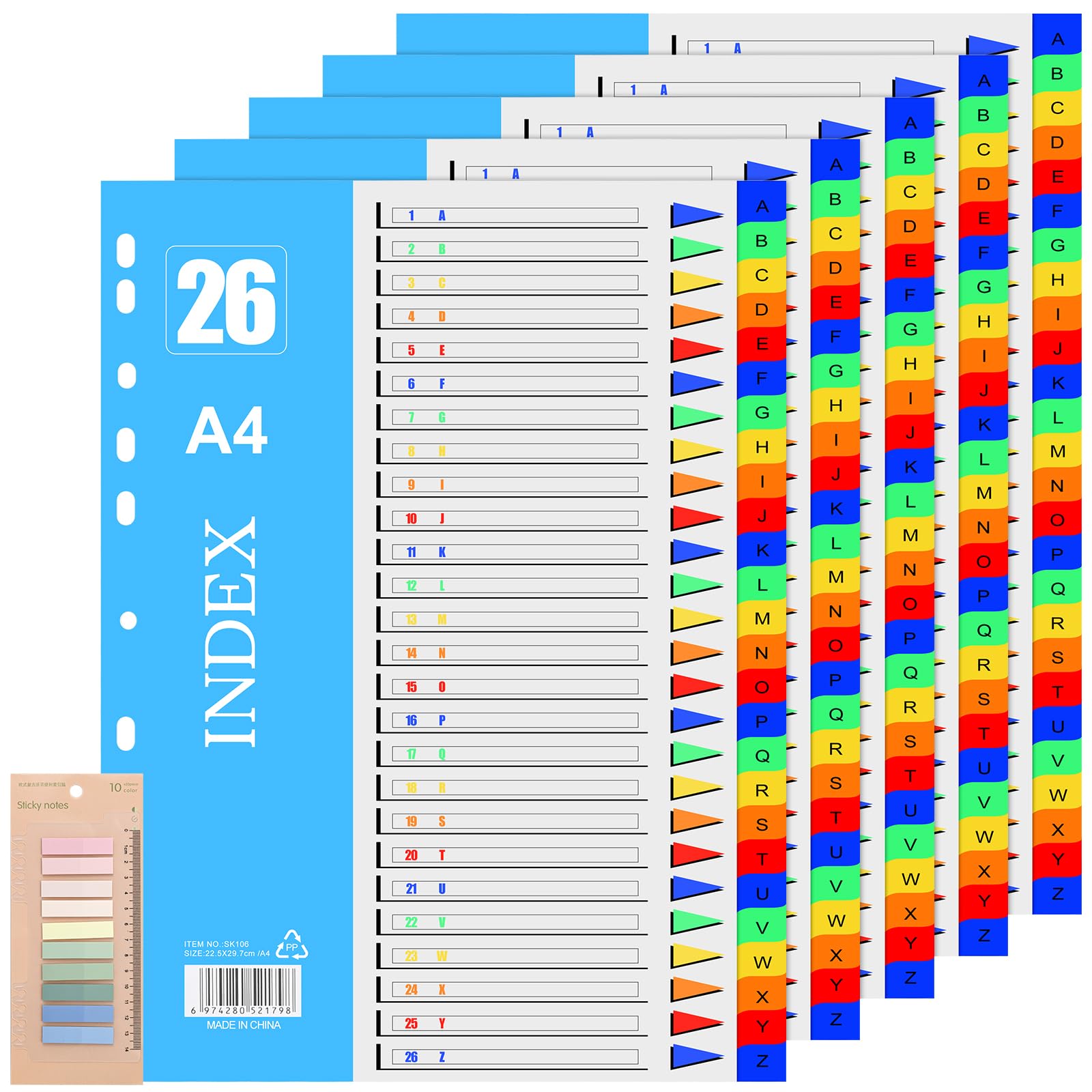 File Dividers A4 26-Part