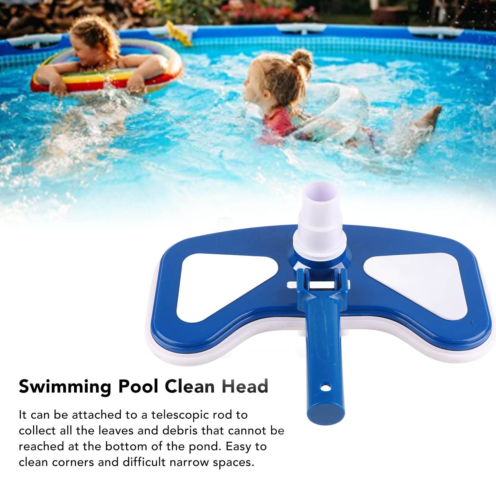 XHTLLO Swimming Pool Cleaned Head ABS, Easy to Operate, Efficient Pool Suction Head Powerful Handle, Flexible Body Contact Surface, Cleansing Accessories for Water Parks(B)