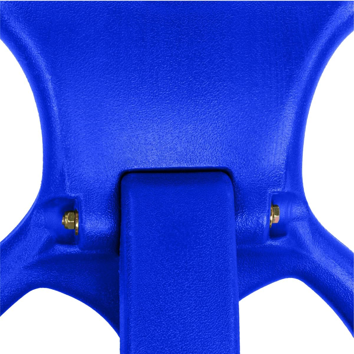 Milliard Glider Swing for Swingset, Swing Set Accessories, Back-to-Back Glider for Two Kids, Attachment Options Included (Blue)