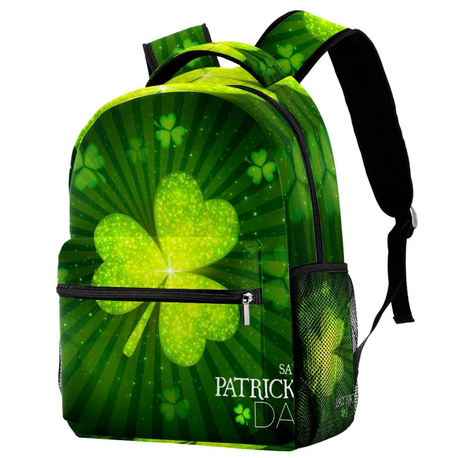 Sac à dos écolier trèfle Saint-Patrick finition durable - 7