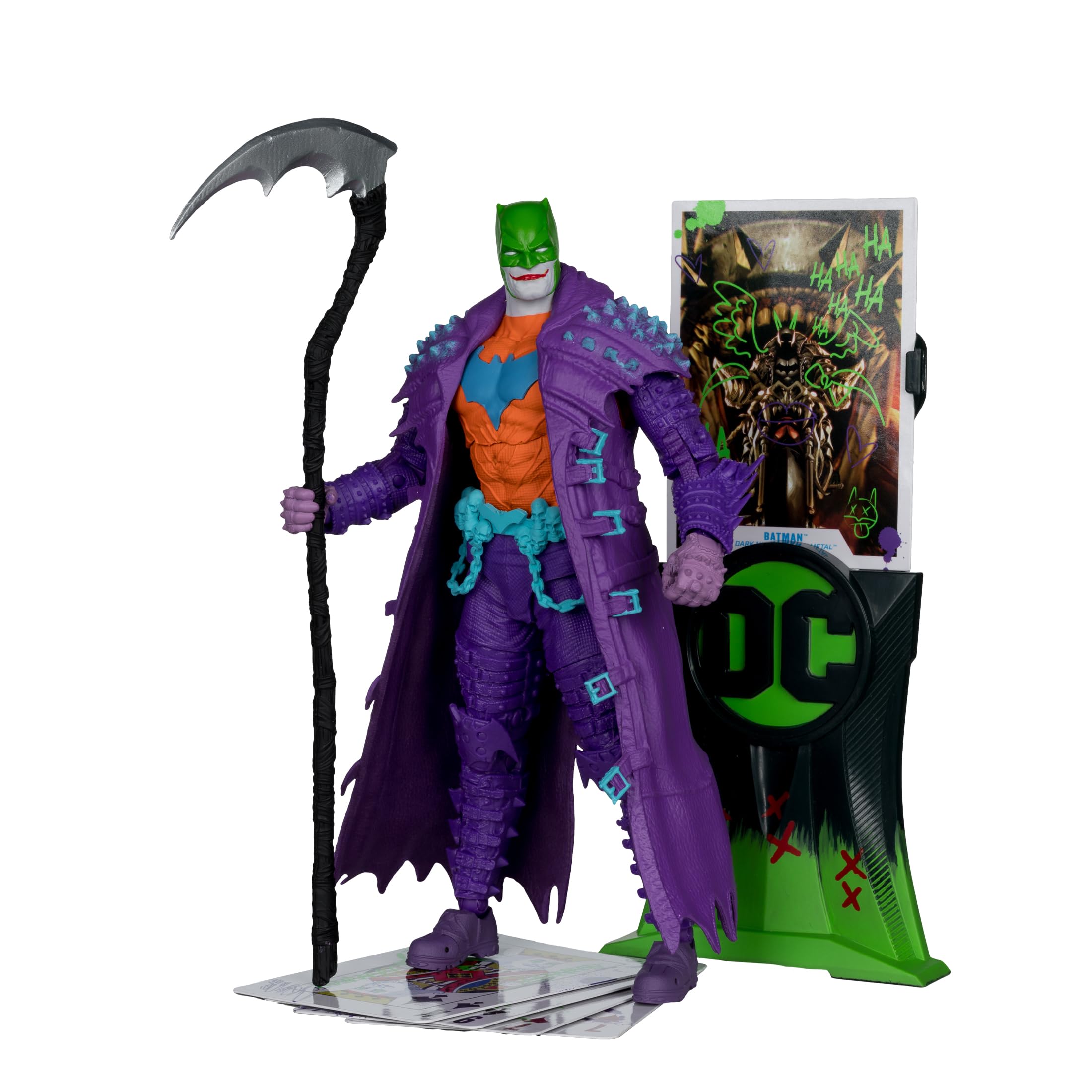 アメコミ DC Multiverse The Joker BATMAN&BATRAPTER Amazon.com: DC Multiverse Batman (Dark Nights: Death Metal