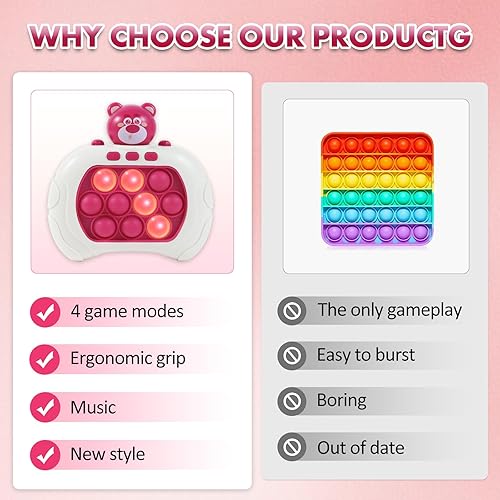Miniatura 4 de Juguetes antiestrés para presionar rápidamente, juego de mano para niños y adultos, juego de mano de rompecabezas rápido, juguete de burbujas para
