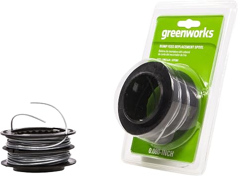Greenworks 0.08 x 16.4' Spiral and Twisted String Trimmer Line (1 Pack)