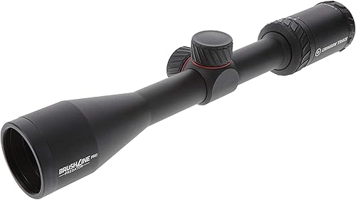 Miniatura 76 de Crimson Trace Brushline Pro Riflescope con construcción sólida ligera, tapas de alcance y paño para lentes para caza, tiro y exteriores