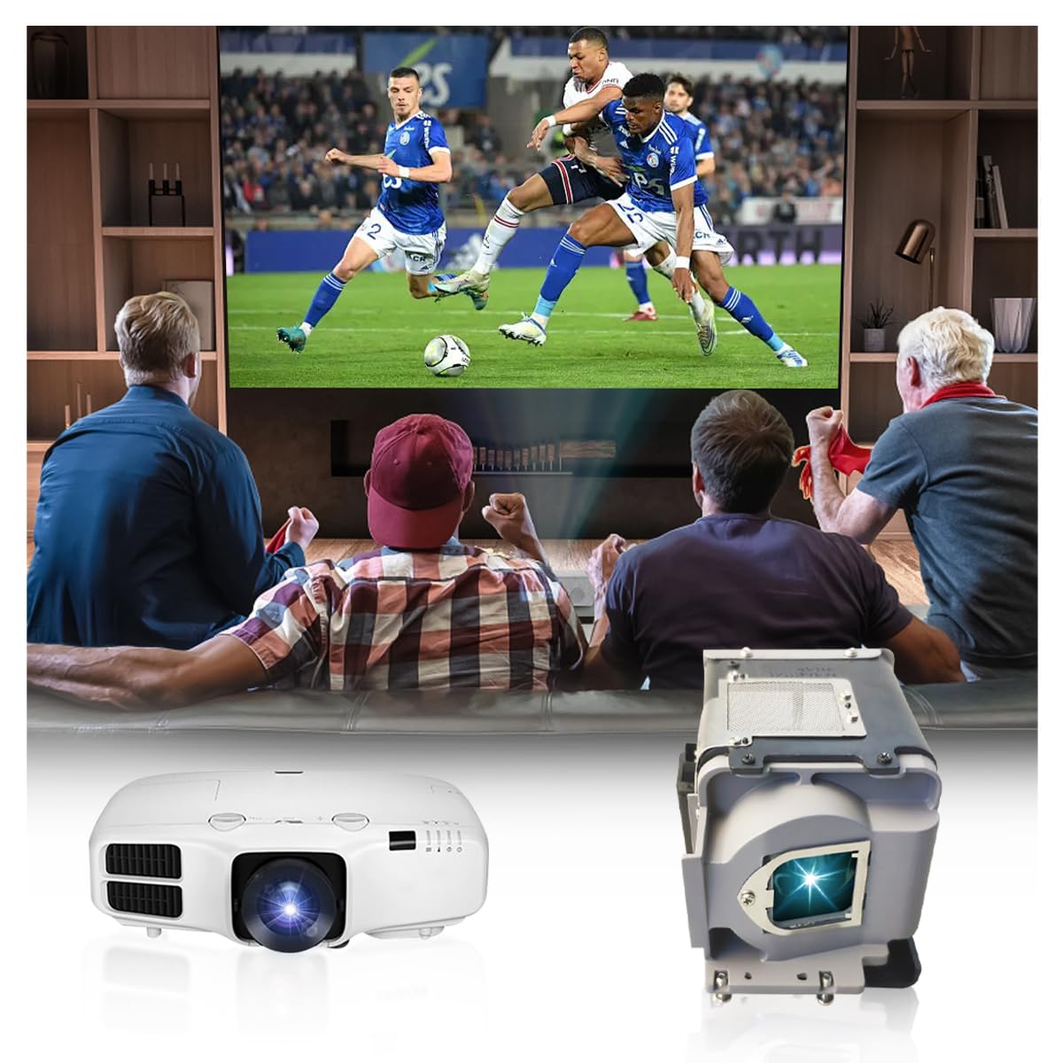 VLT-XD560LP Lampada proiettore di ricambio con alloggiamento per Mitsubishi XD550U XD360U-EST WD385U-EST WD380U-EST WD570 Videoproiettore