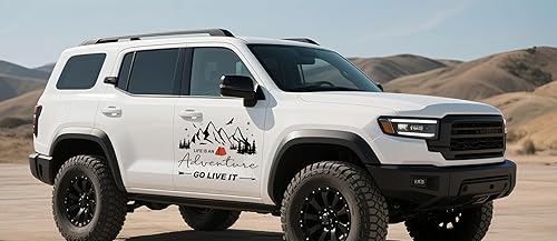 Miniatura 7 de Calcomanía de aventura espera, calcomanía de campamento, Life is an Adventure Go Live It Mountains Tribal Senderismo, vinilo impermeable, decoración