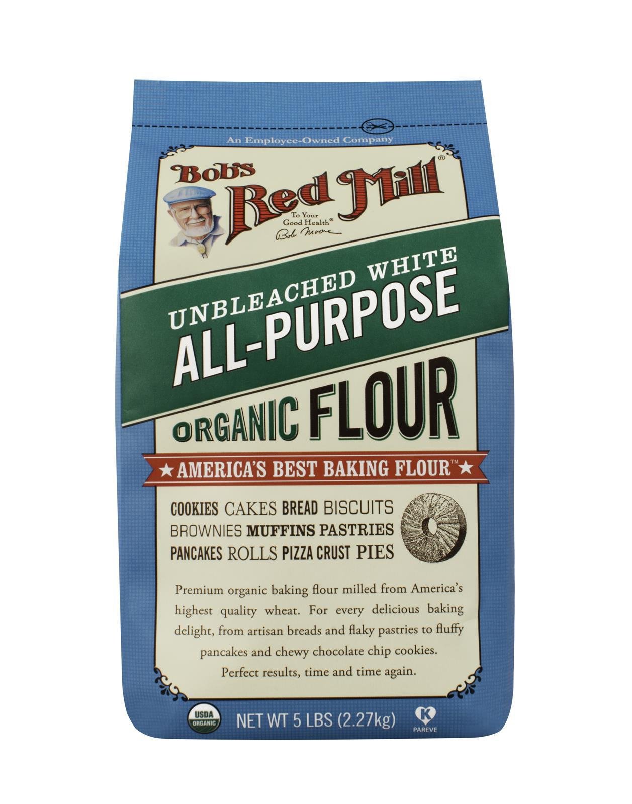 Bob's Red Mill Unbleached White Flour (4x5lb)