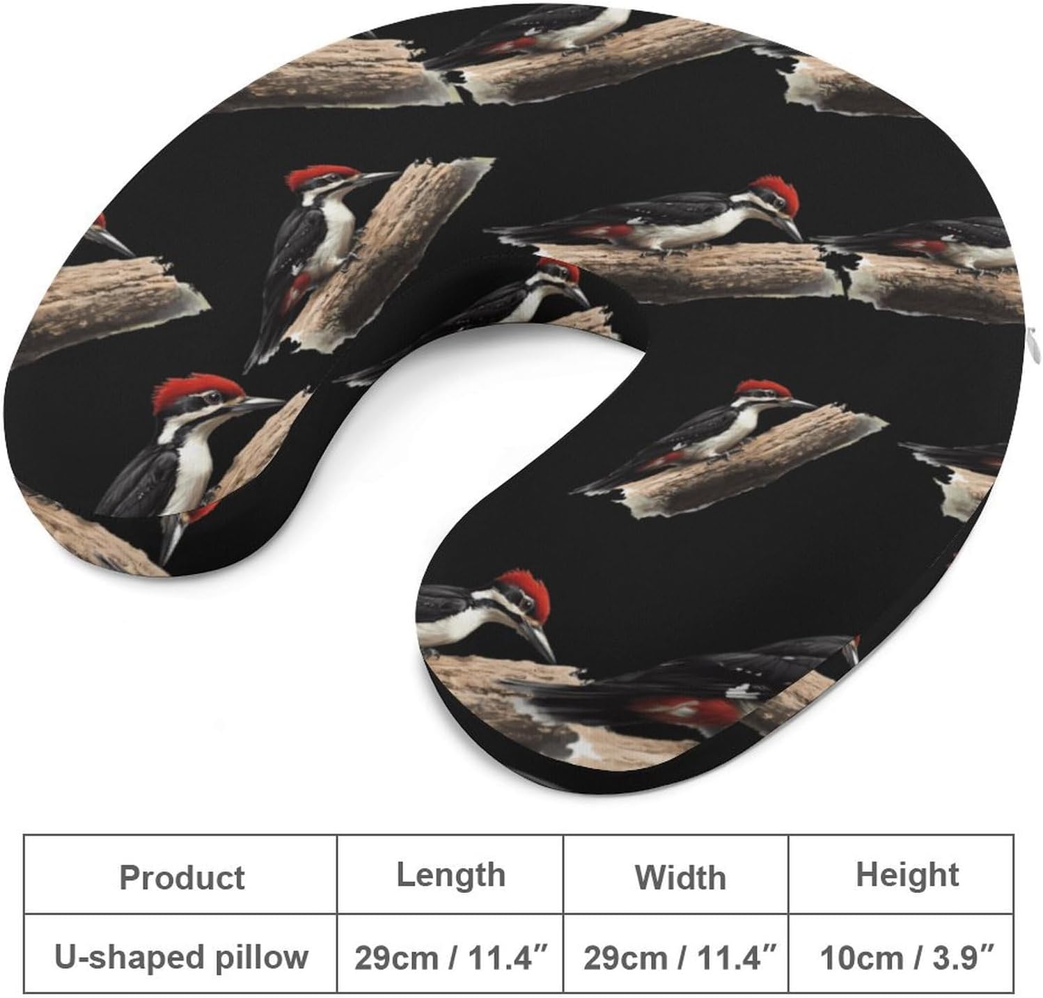 Woodpecker Memory Foam Pillows U Shaped Travel Neck Pillow