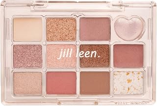 jill leen. ジルリーン シャイニング12色ミニアイシャドウパレット HT02 アイシャドウ 微細ラメ 高発色 高密着 コンパクト