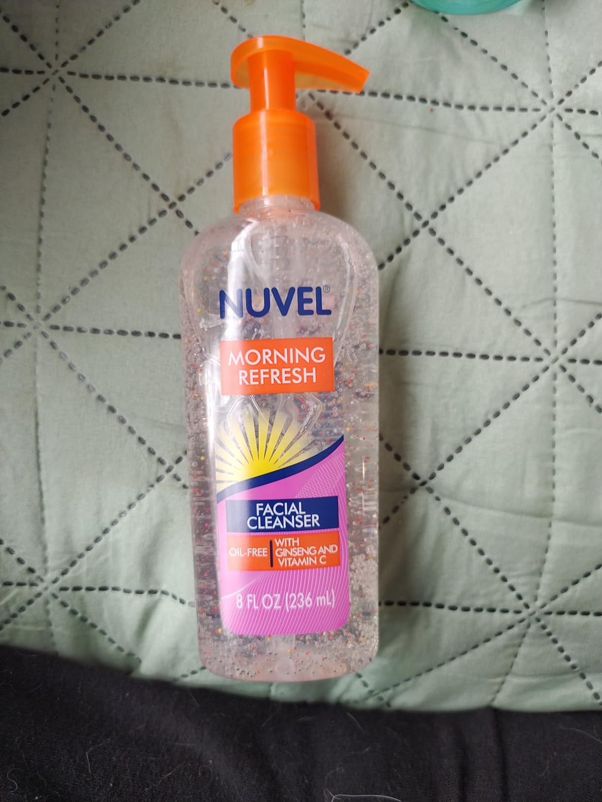 Nuvel Gel Limpiador Facial para Piel Mixta y Grasa, Morning Refresh con