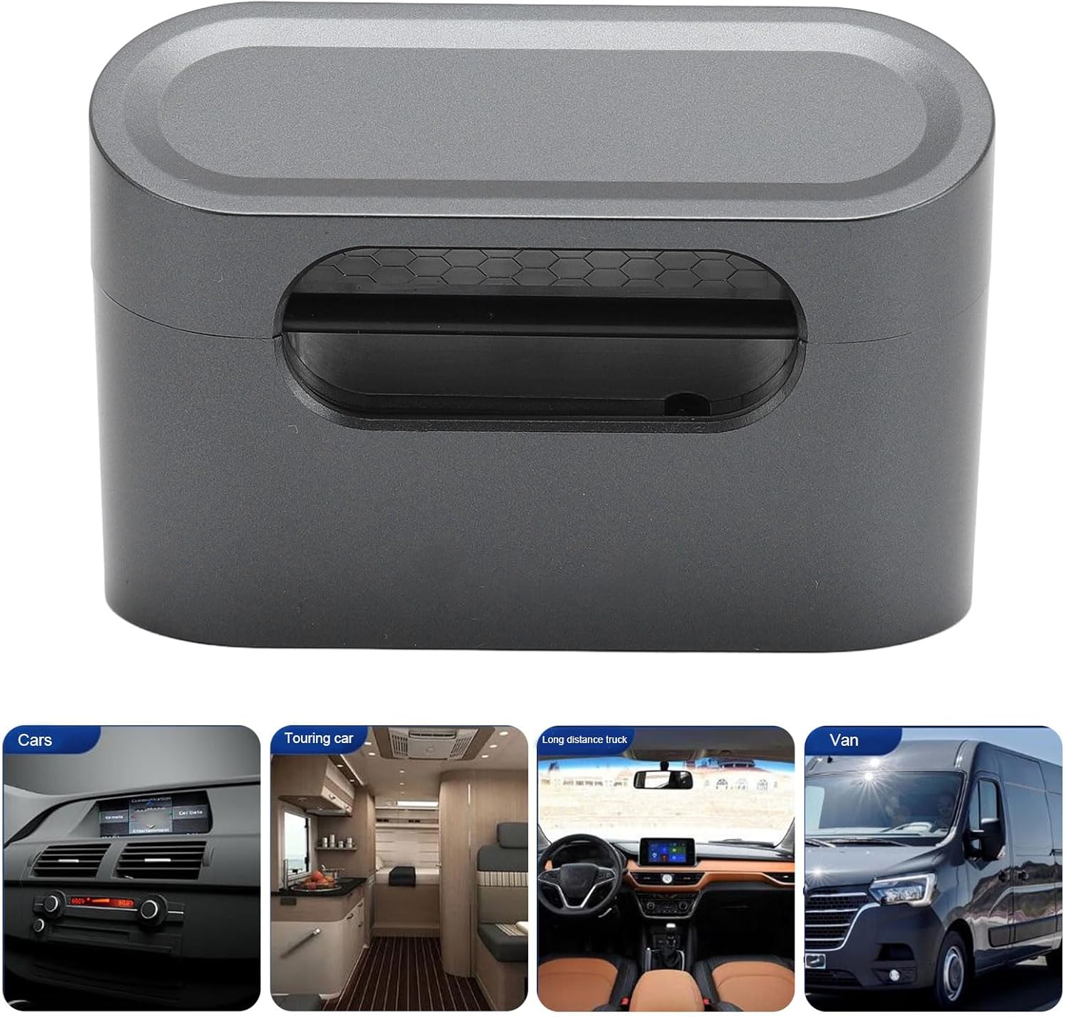 Smart Car Air Purifier with Premium Purification Technology Home Air Purifier No Noise, for Home and Car