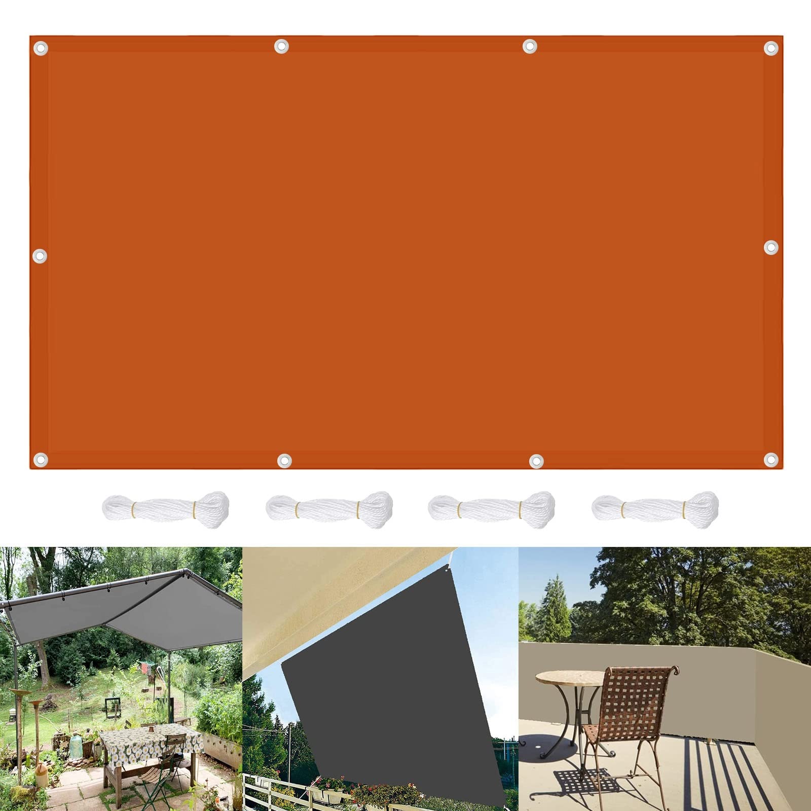 Filet Protection Solaire Anti-vent Résistant aux Pluies pour Jardin et Camping