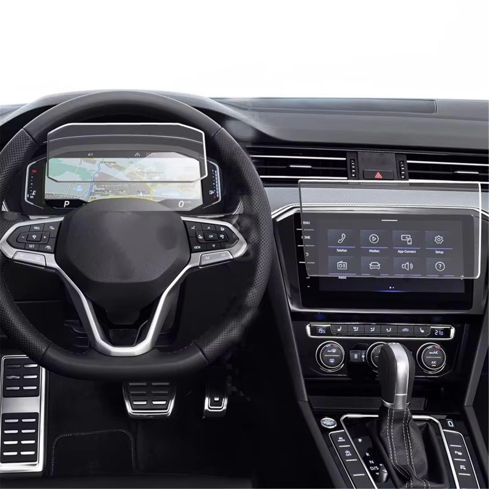 Protector de pantalla para radio VW Passat ideal para viajes largos 7