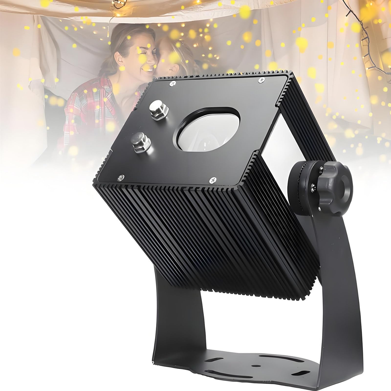 Dynamiczna lampa projektorowa w kształcie świetlika, mobilna lampa w kształcie świetlika, wodoodporna lampa ogrodowa IP65, projektor świateł ogrodowych w kształcie gwiazdy