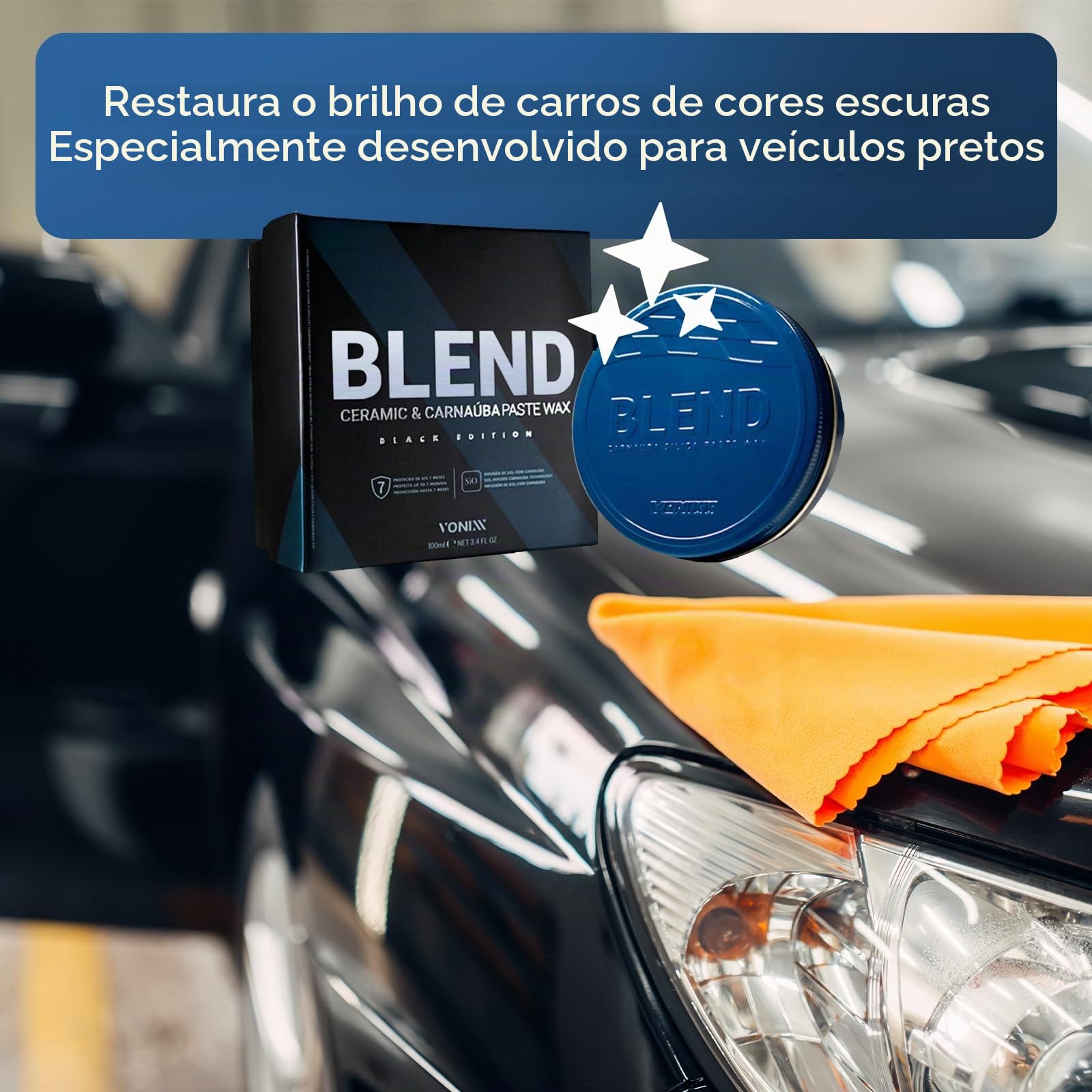 vonixx Cera Blend Black Edition Carnauba & SiO2 | Amazon.com.br