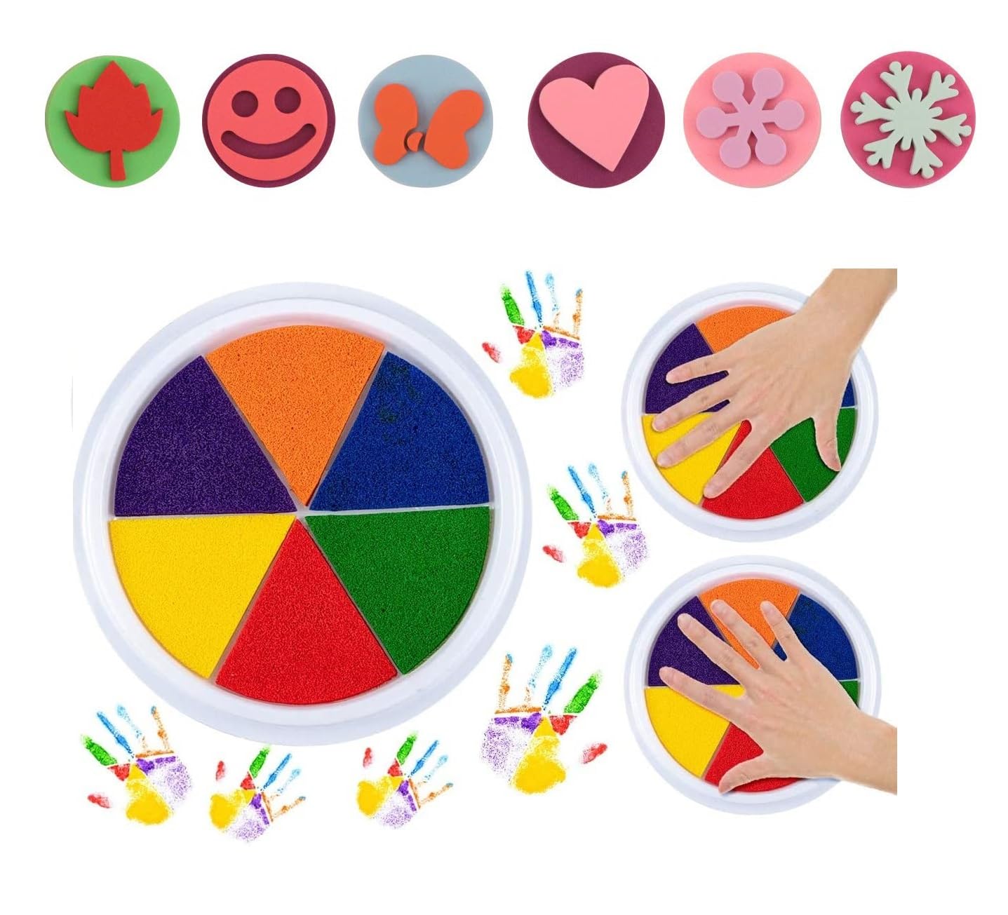 See full amazon price history chart for ArtBee 6 Colors Ink Pads- Stamp with 6 Disgn Stamps DIY Finger Color-Painting Craft Cardmaking DIY Ink Pad for Kids Montessori Drawing Learning Education Toys ArtBee 6 Colors Ink Pads- Stamp with 6 Disgn Stamps DIY Finger Color-Painting Craft Cardmaking DIY Ink Pad for Kids Montessori Drawing Learning Education Toys (B0CR1LWDFX) Amazon Price History, Amazon Price Tracker