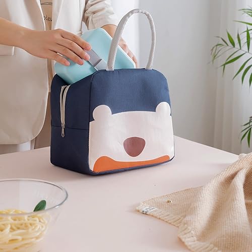 Miniatura 3 de Mziart Lindas bolsas de almuerzo para mujer a la moda contenedores térmicos e impermeables bolsa de almuerzo aislada para niñas hombres adultos