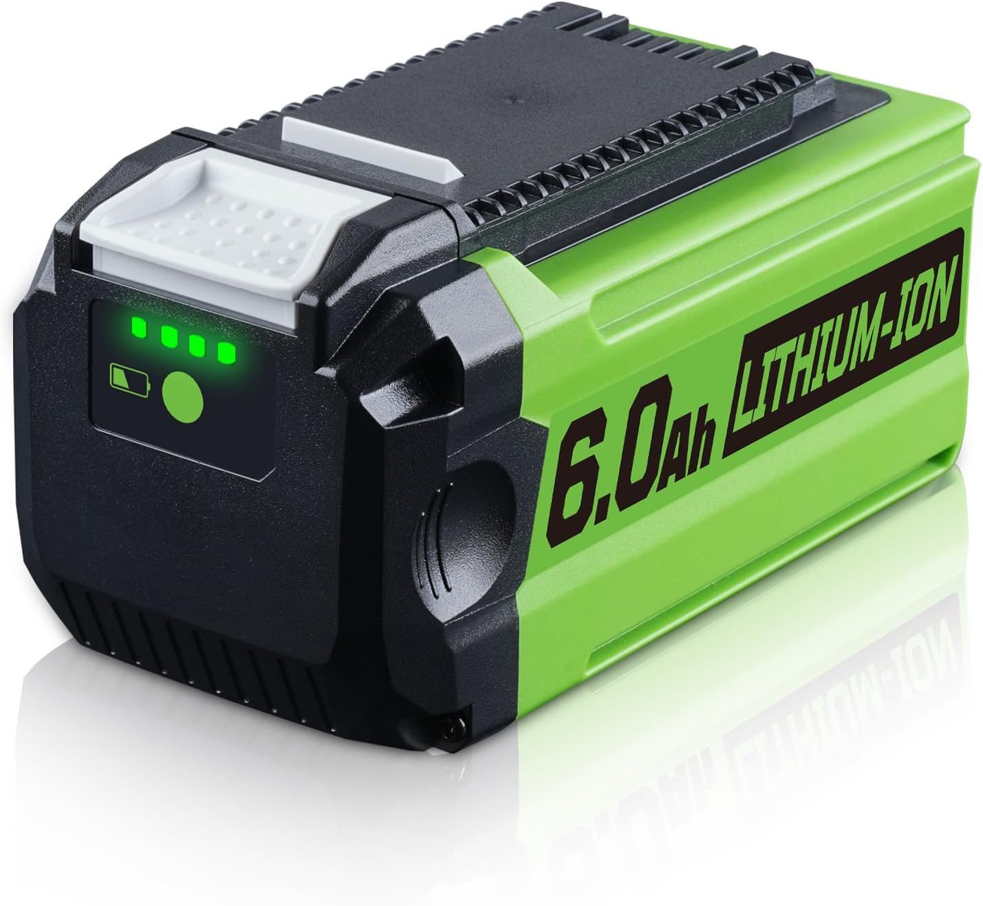6.0Ah 1Pack 29462 29472 Lithium 40V Battery Replacement Compatible with Greenworks 40V 24282 20312 24252 21332 25322 20672 G-Max Cordless Power Tools
