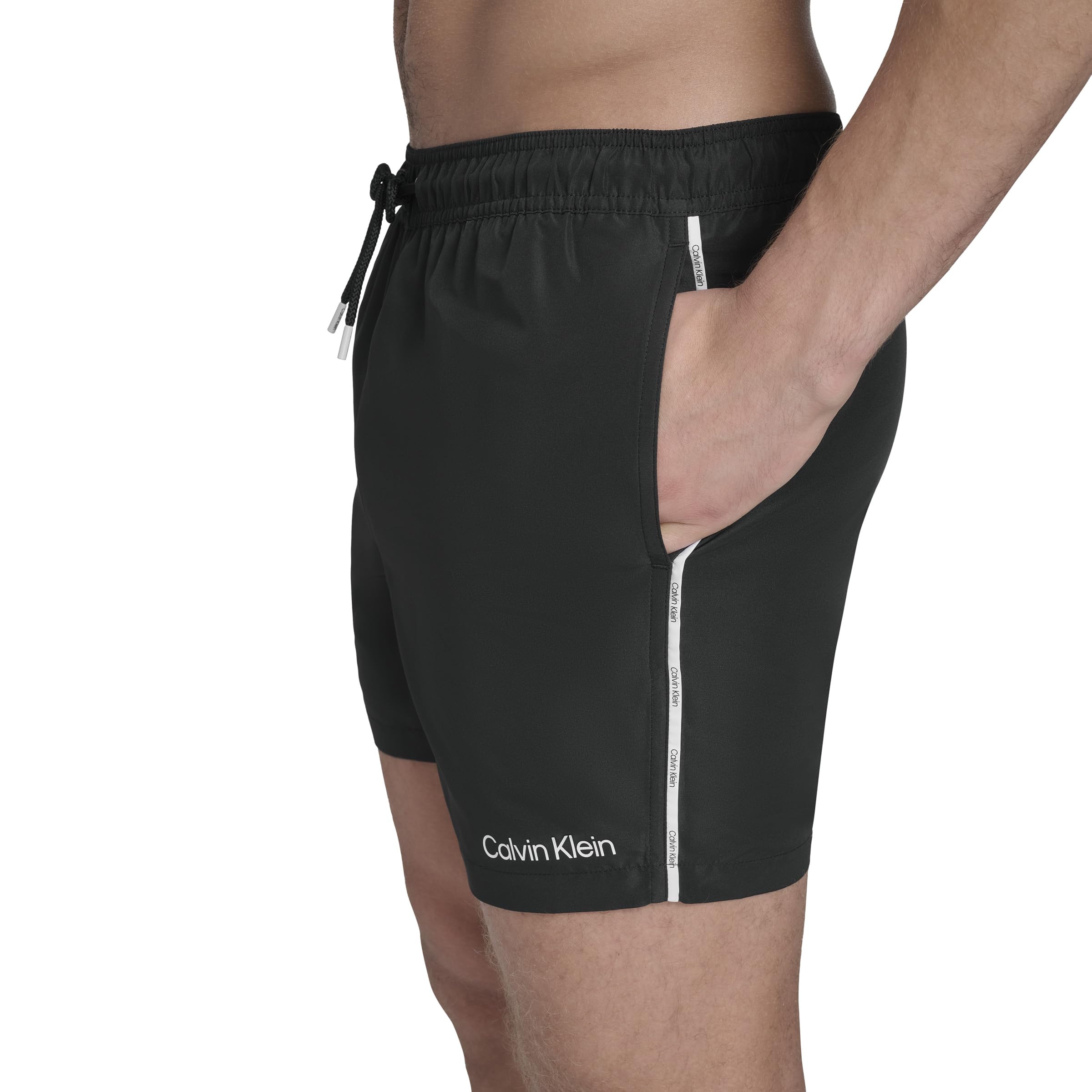 Calvin Klein Volley Quick Dry Lightweight Swim Trunk Bañador para Hombre