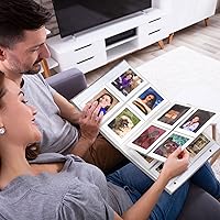 Vista 7 de Vienrose Paquete de 2 álbumes de fotos Instax Mini, 208 imágenes, 2 x 3 Polaroid, para Fujifilm Instax Mini 7s 8 9 11 12 25 26 40 50s 90 Evo Z2300